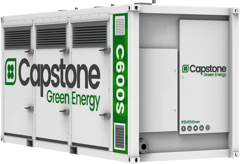Capstone C600S gasna mikroturbina